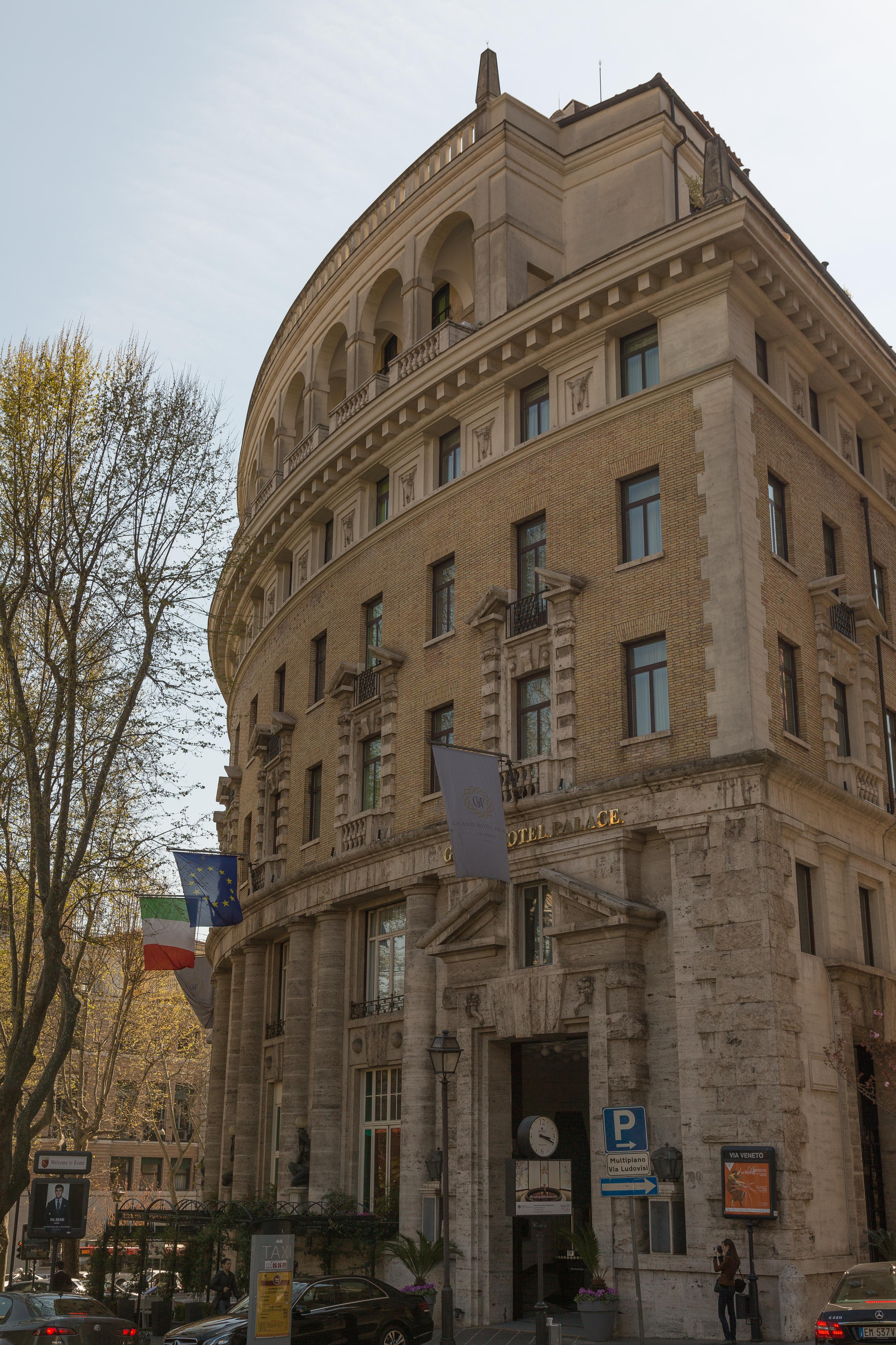 Grand Hotel Palace Rome Exterior photo